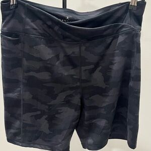 Danskin Black Camo Bike Shorts